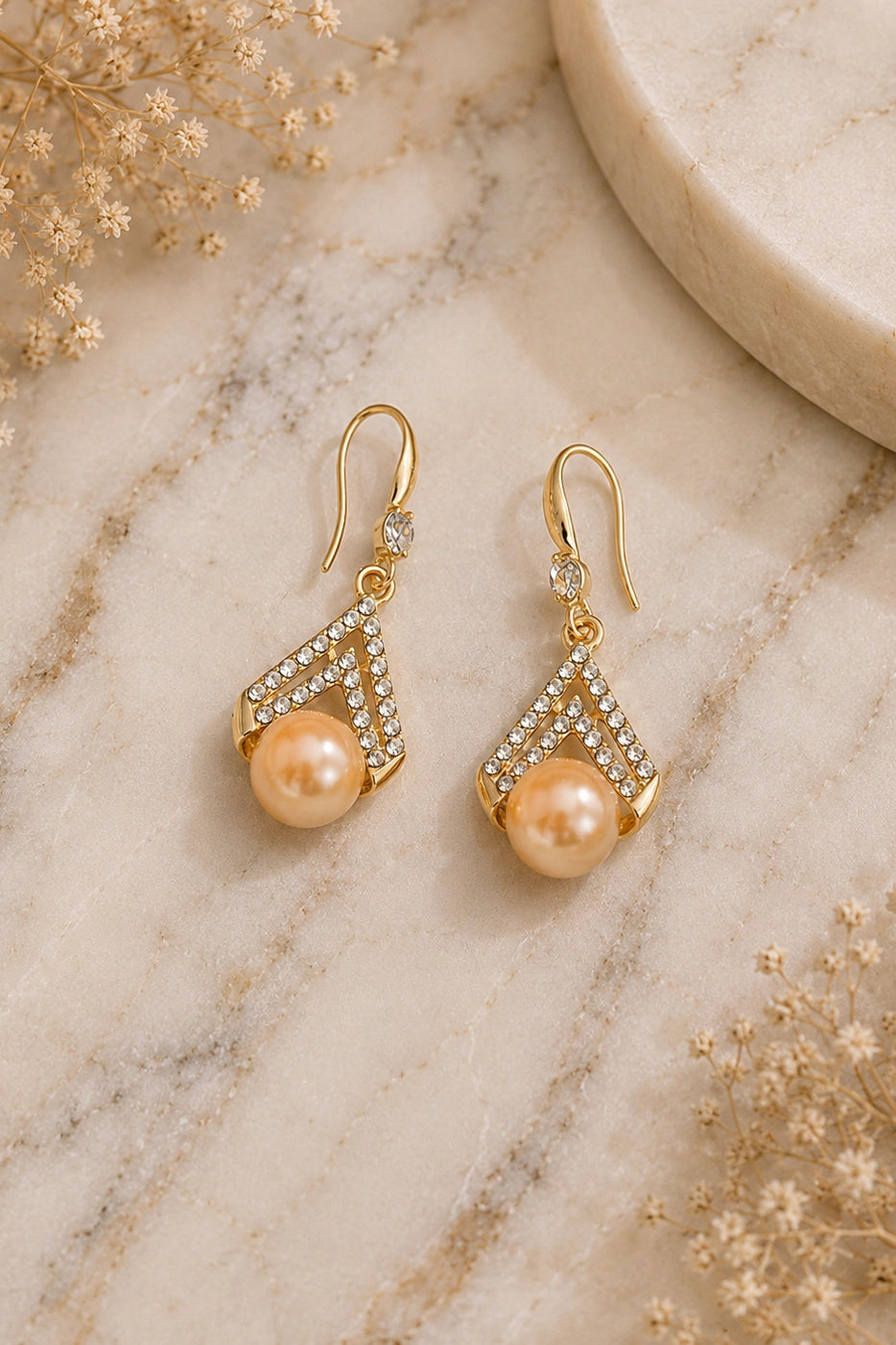Peach Pearl V Drops