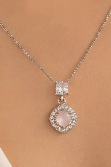 Rosette Halo Pendant Set