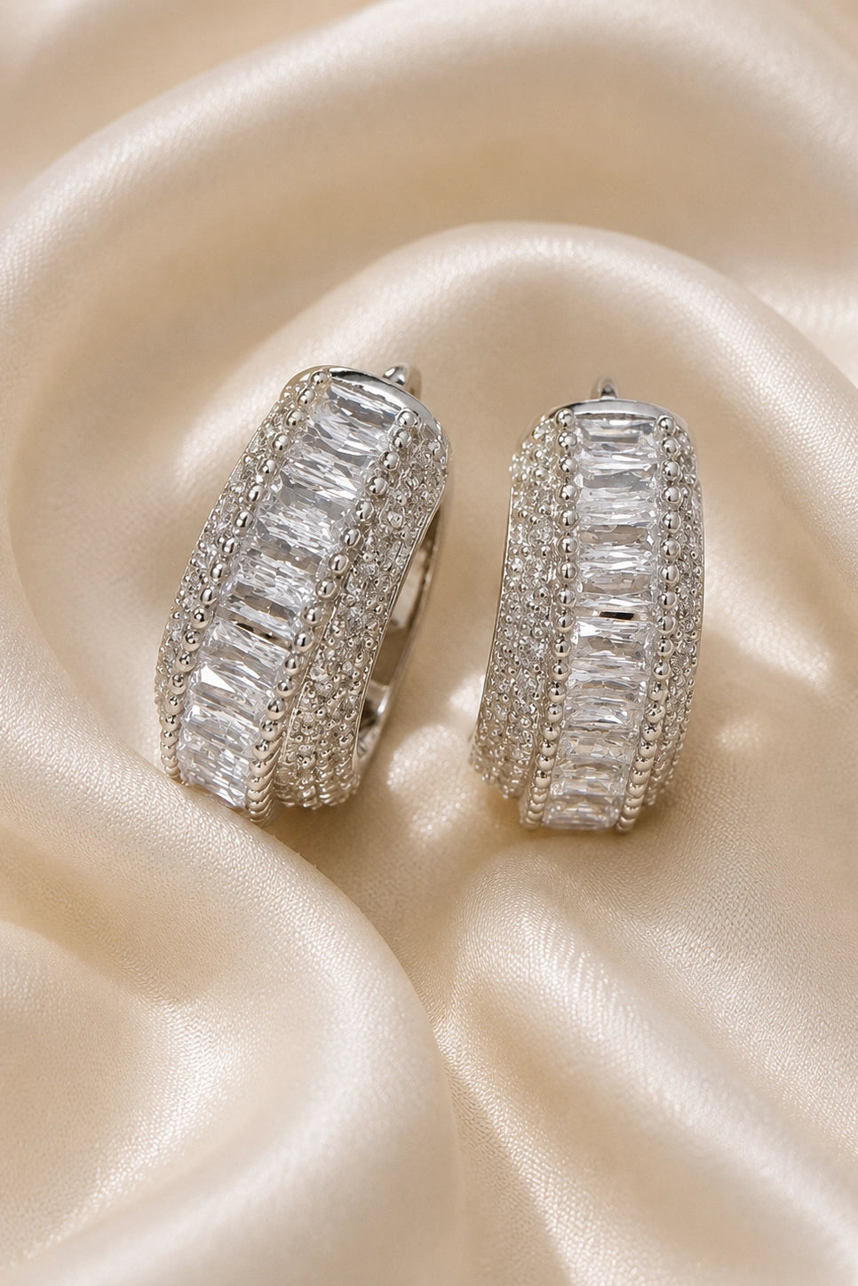 Pave Crystal Hoop Mini