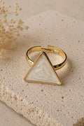 Gold Crossover Ring