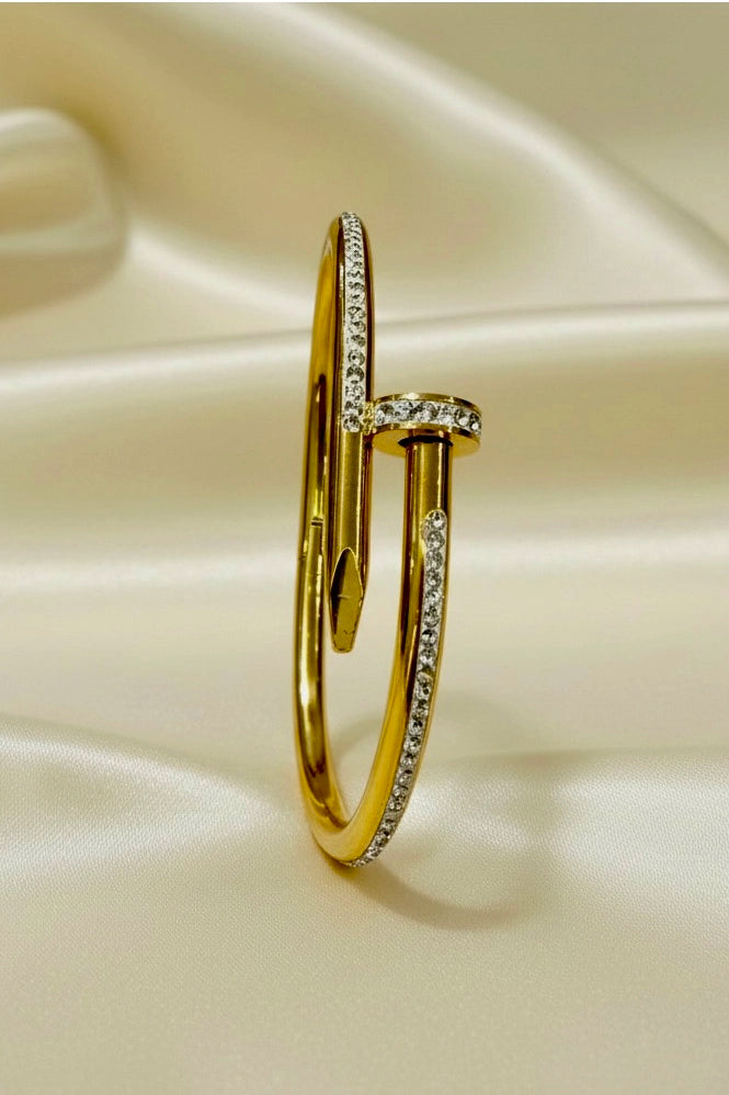 Crystal Nail Bangle