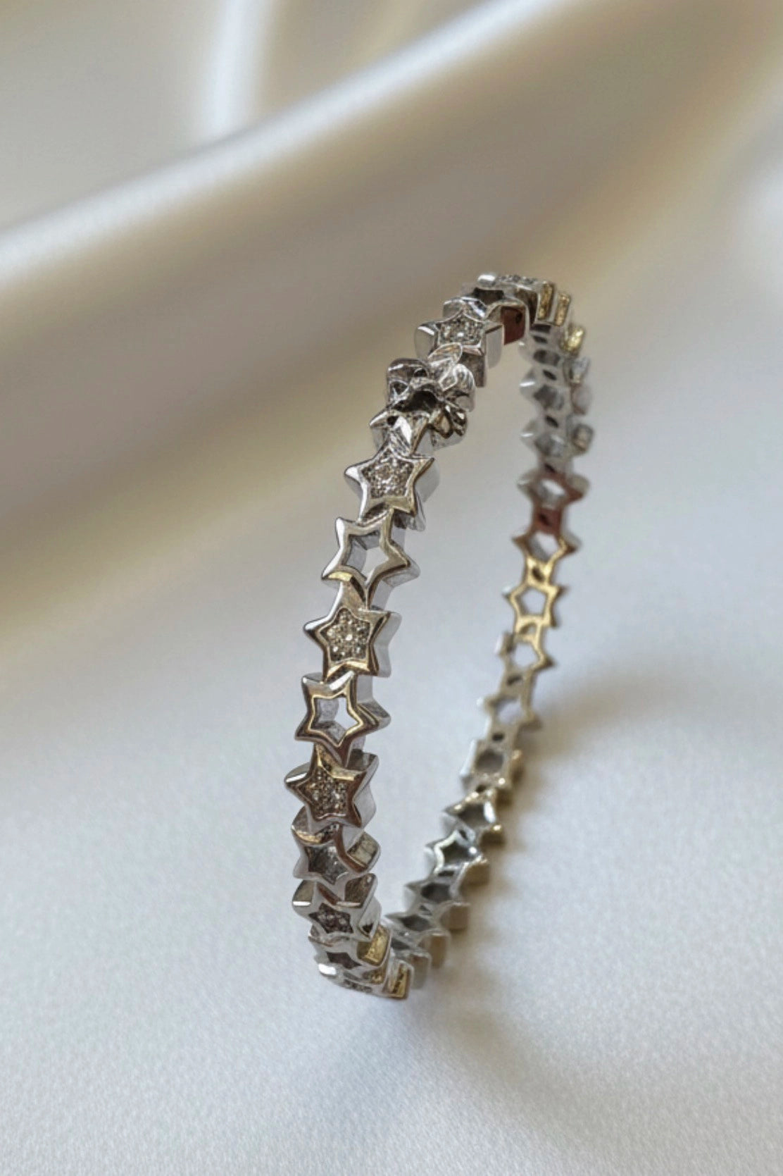Star Pave Bangle