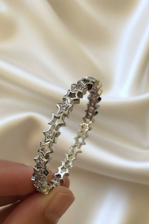 Star Pave Bangle