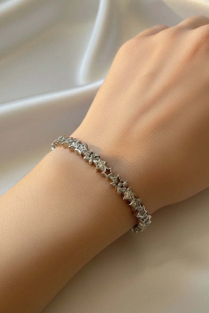 Star Pave Bangle