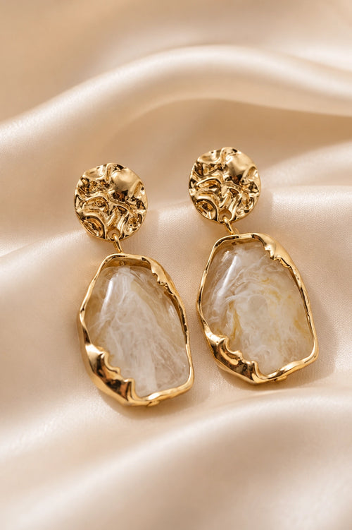 Amber Marble Drops