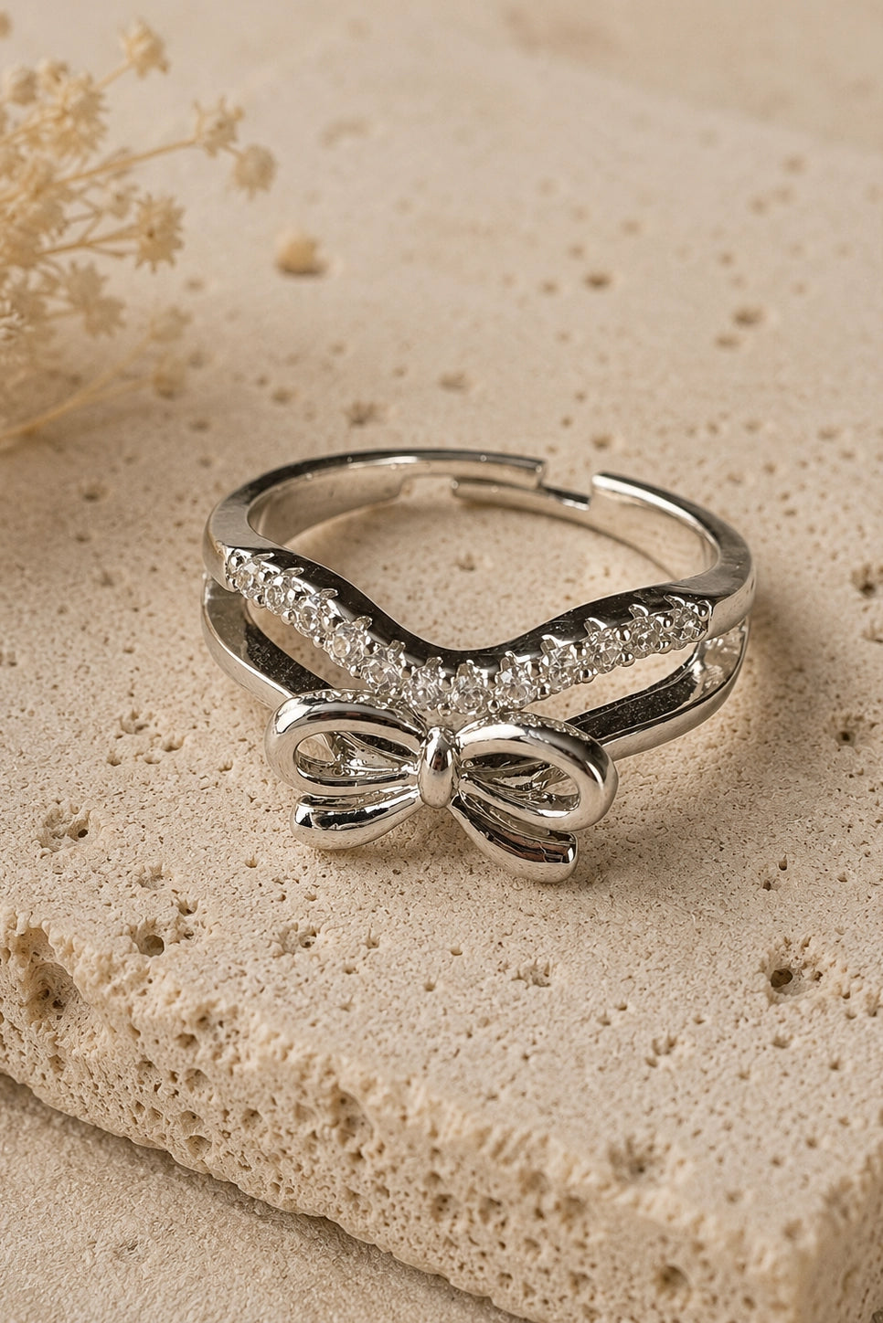Ribbon Bow Ring