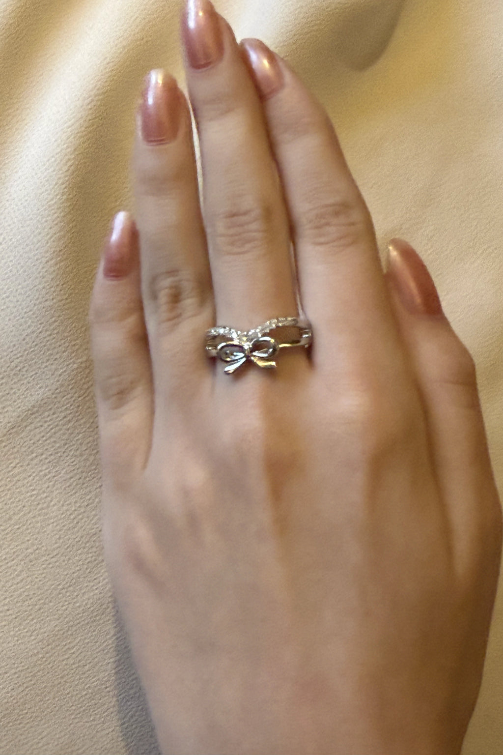 Ribbon Bow Ring