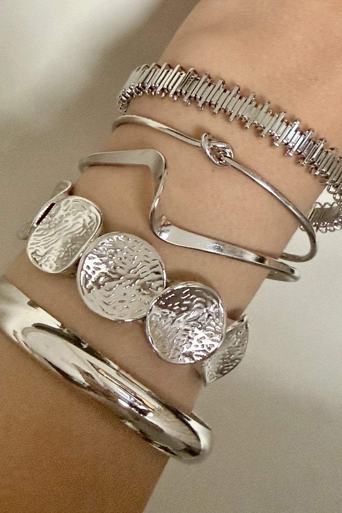 Silver Stack Set (5 pc)