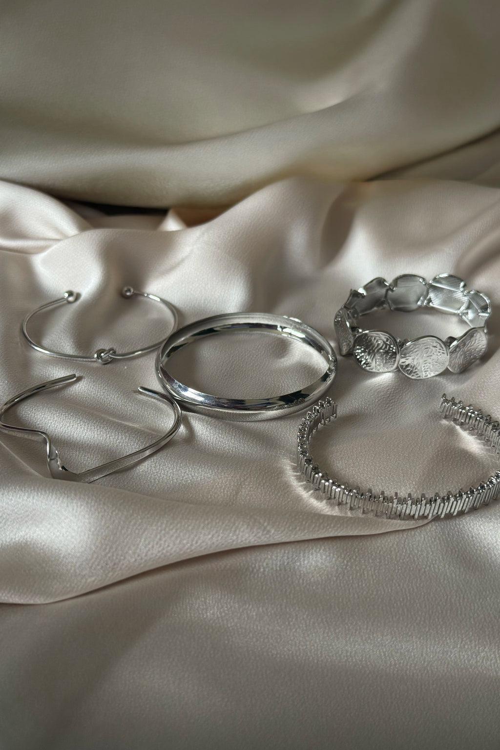 Silver Stack Set (5 pc)