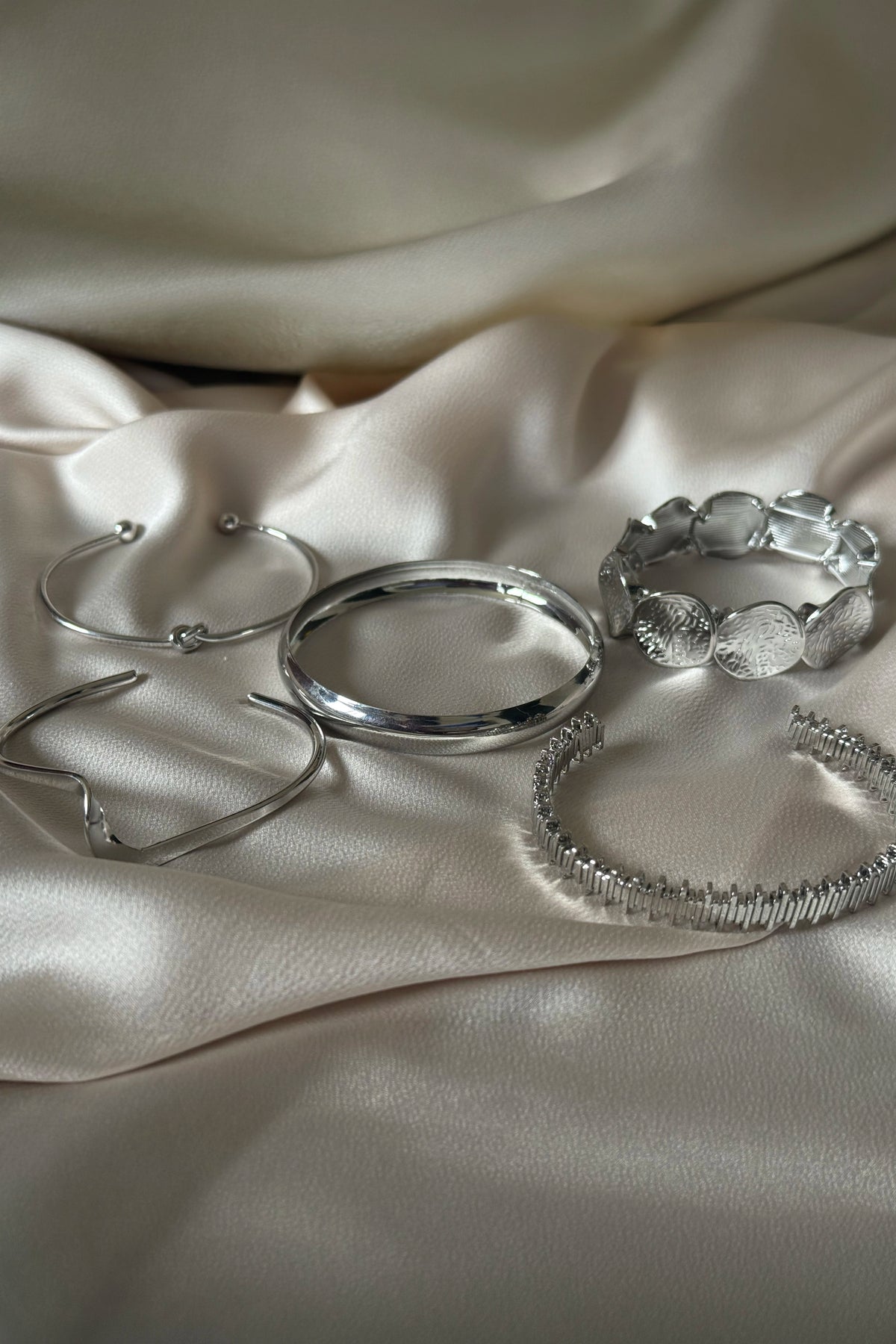 Silver Stack Set (5 pc)