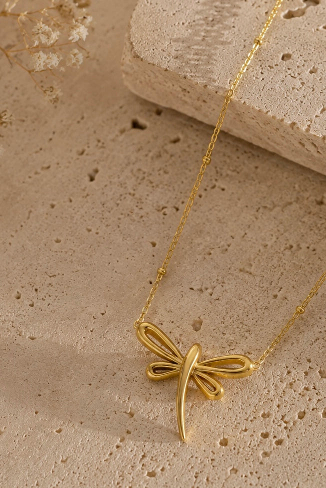 Dragonfly Charm Necklace