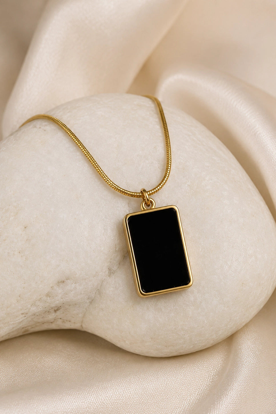Dual sided pendant Necklace