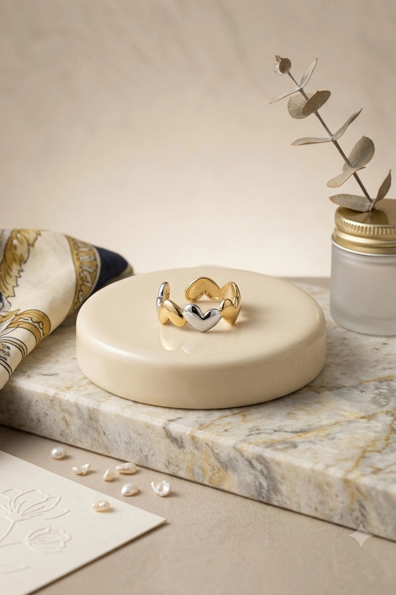 Amour Heart Ring