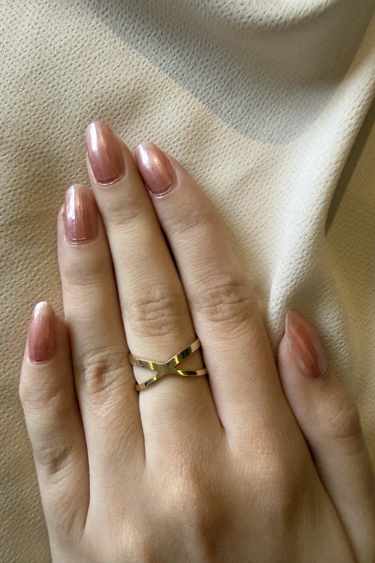 Cross Triangle Ring