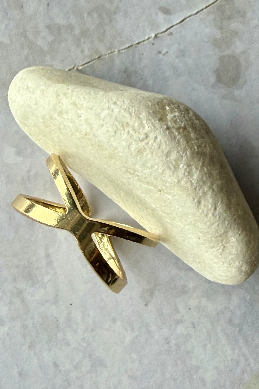 Cross Triangle Ring