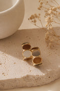 Pebble Enamel Hoops