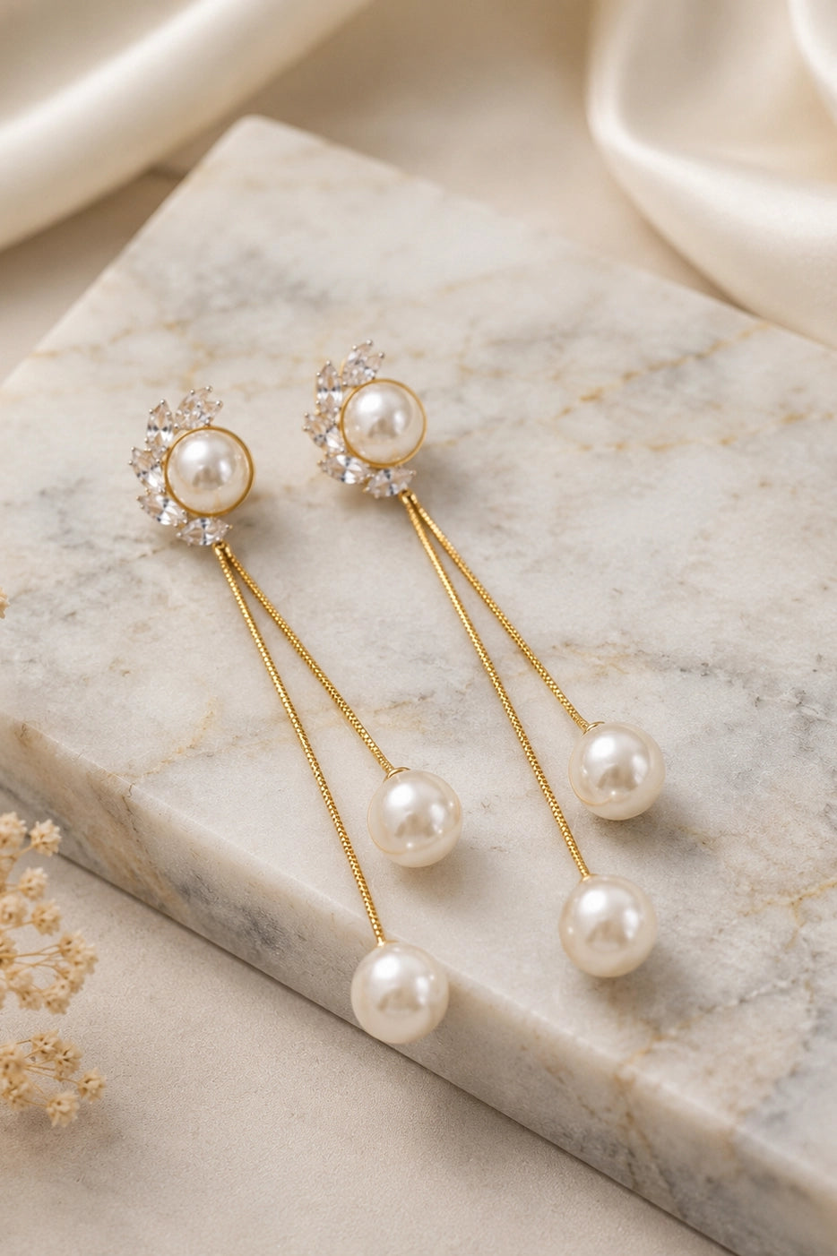 Pearl Cascade Drops