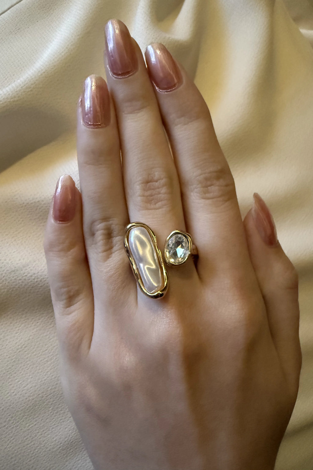 Baroque Bar Ring