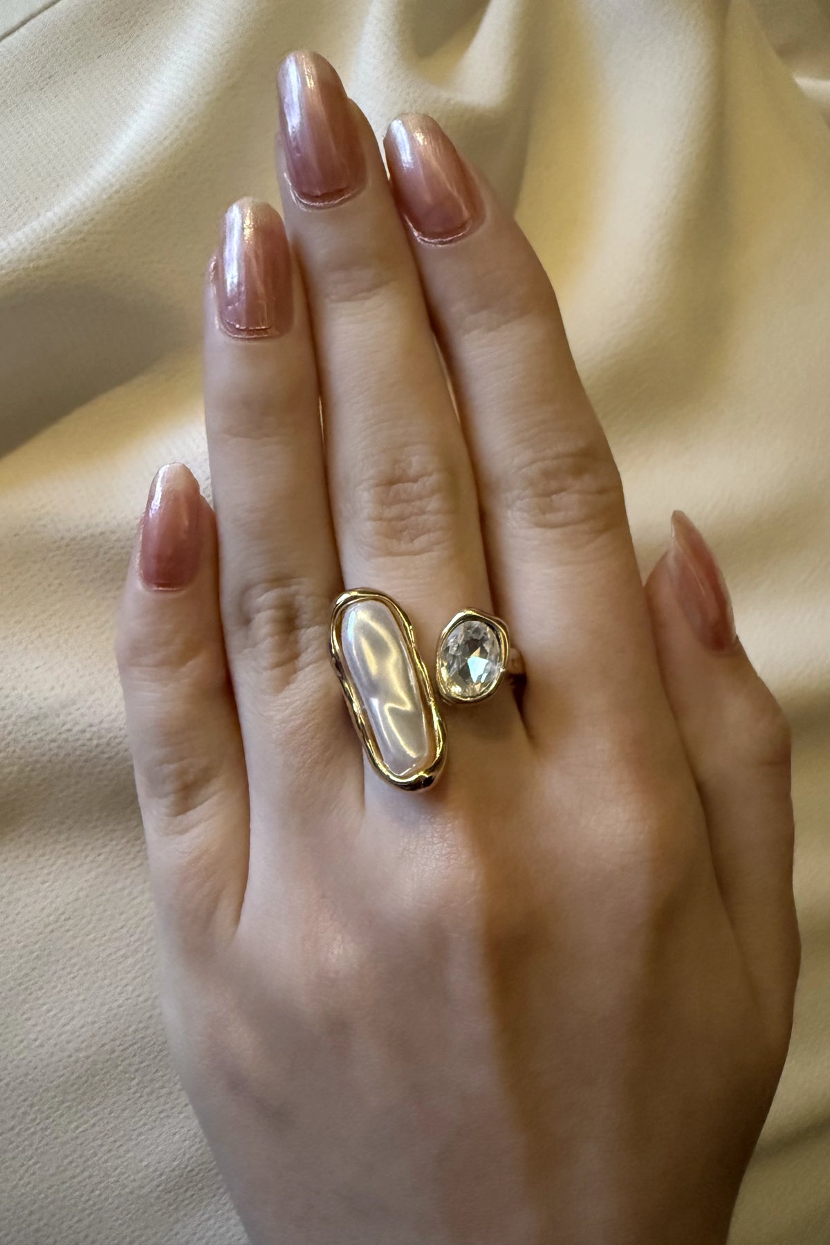 Baroque Bar Ring