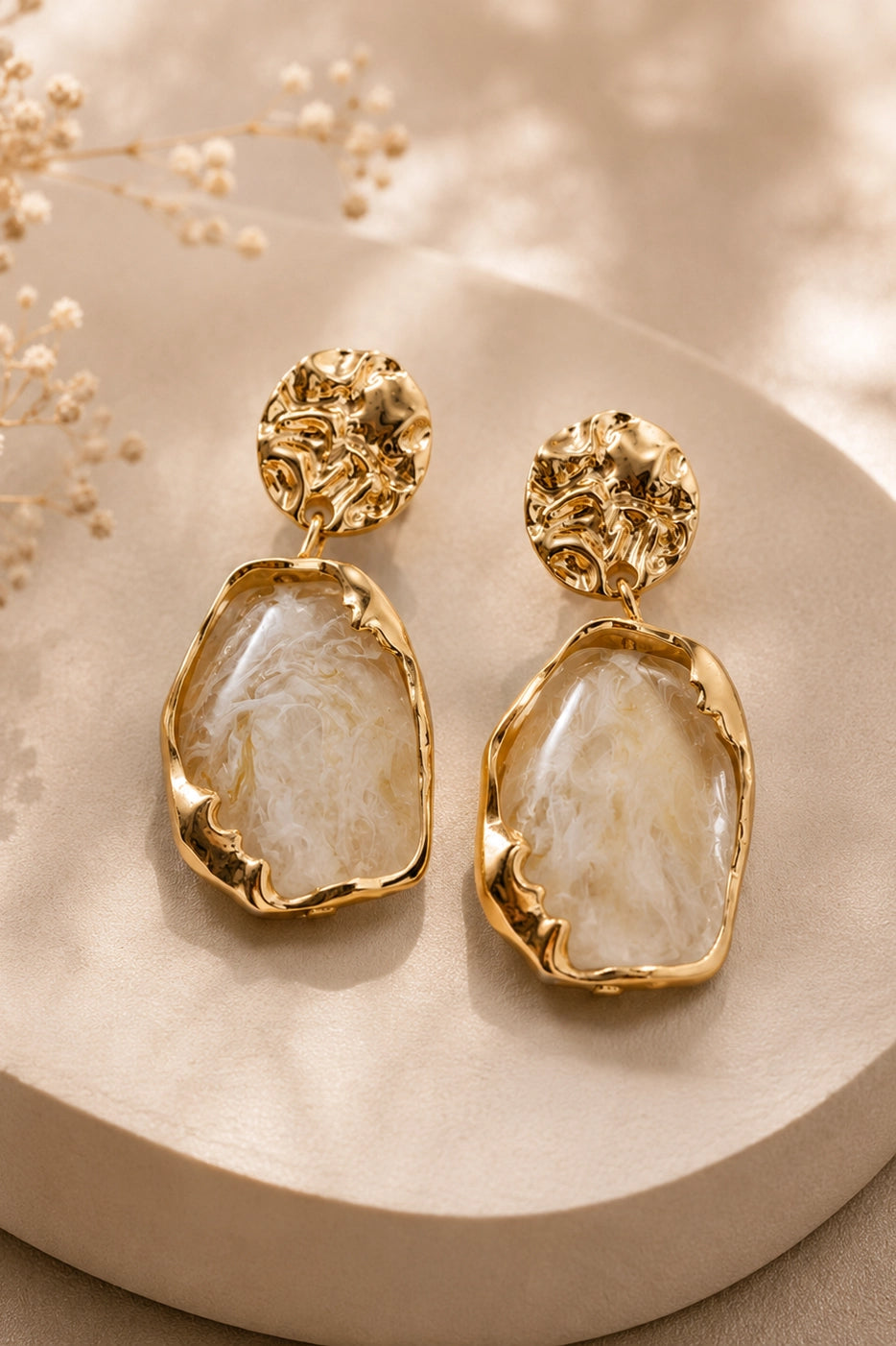 Amber Marble Drops