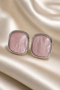 Blush Shell Oval Studs