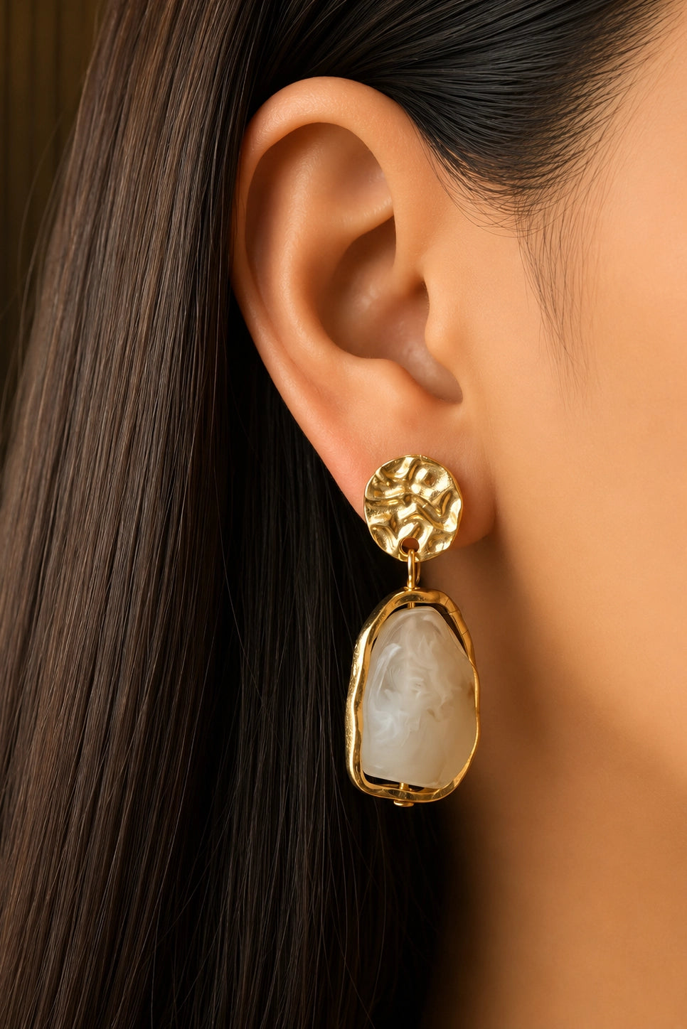Amber Marble Drops