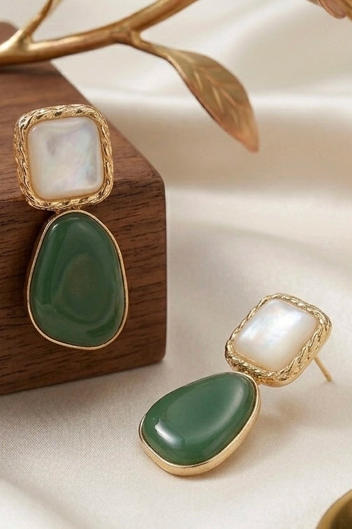Emerald Petal Drops