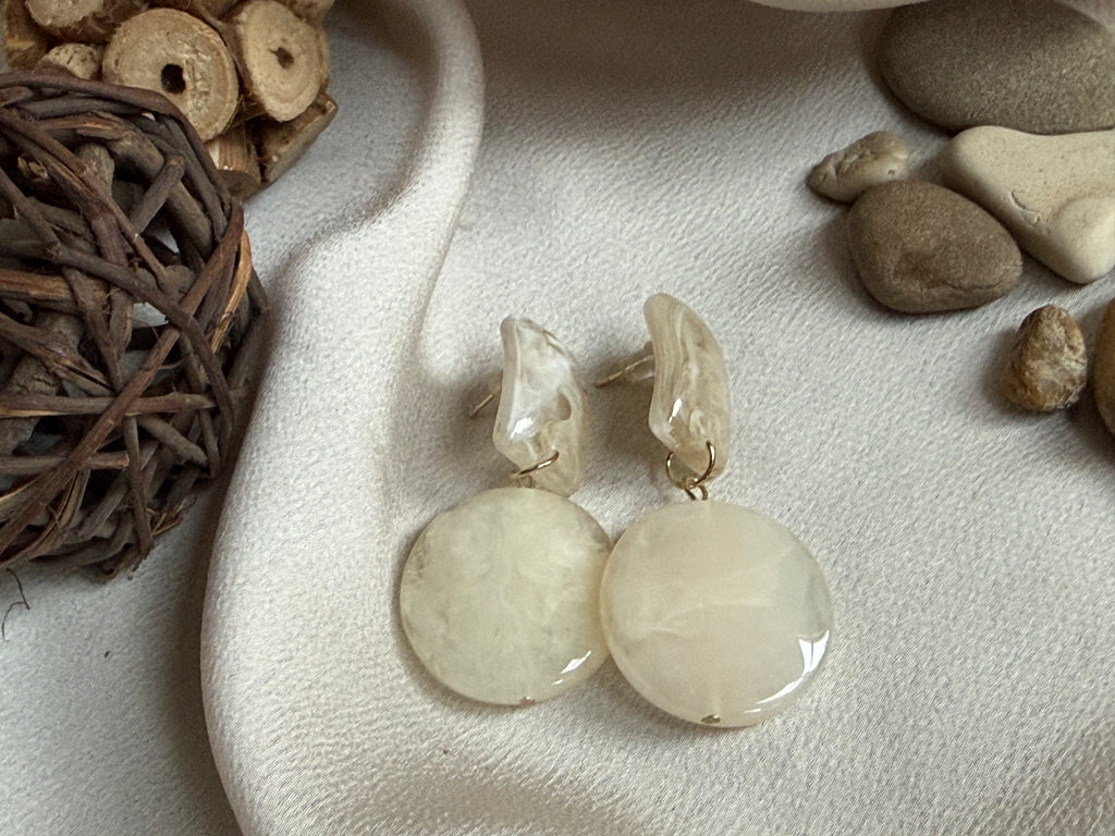 Ivory Disc Drops