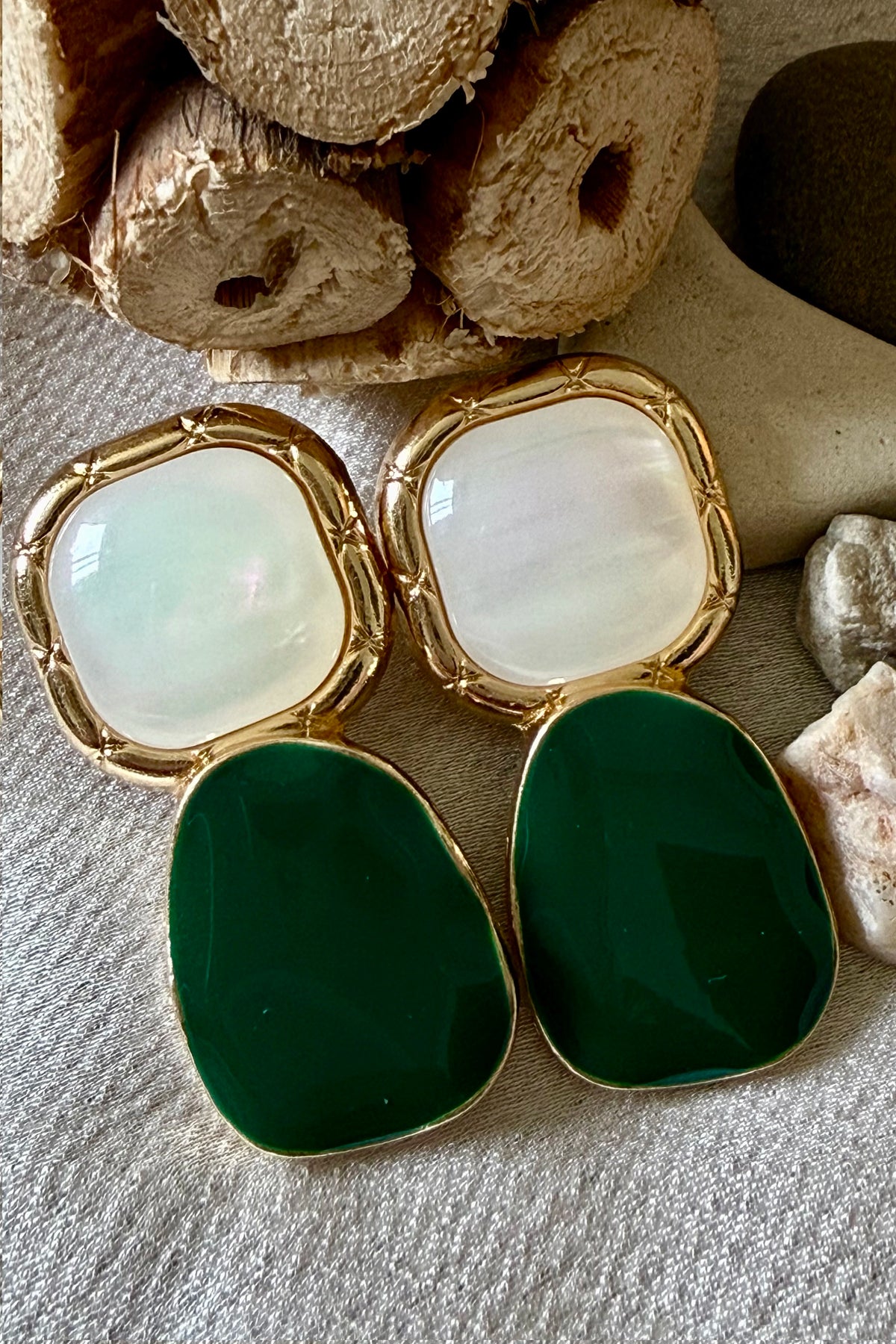 Emerald Petal Drops