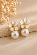 Fleur Pearl Drops-White