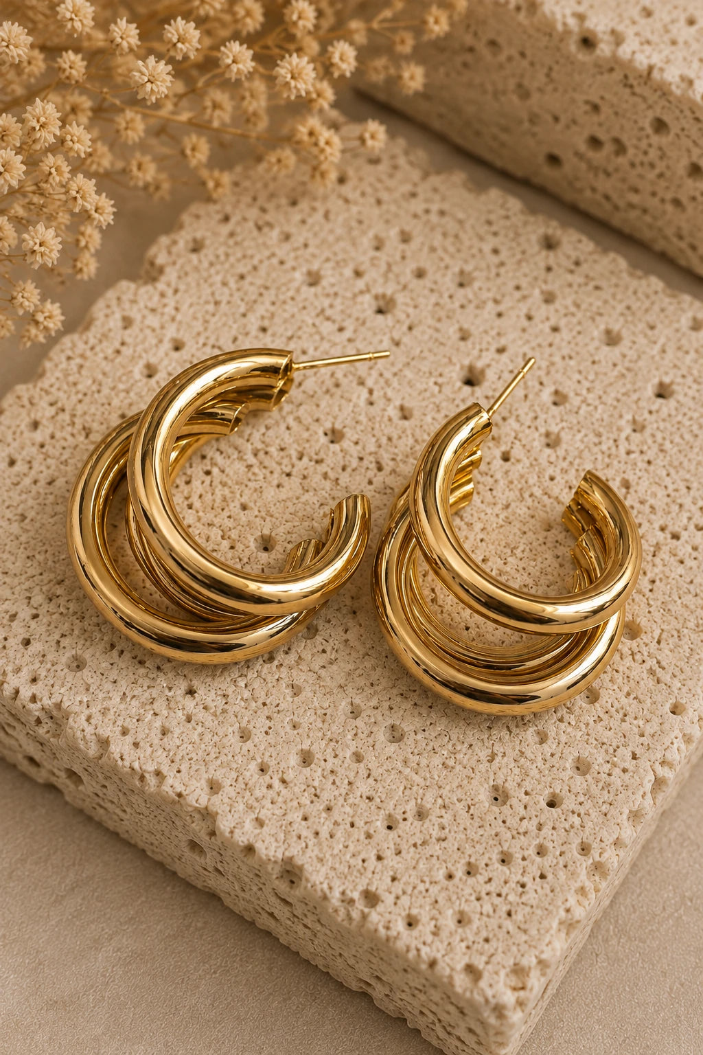 Twisted Rope Hoops