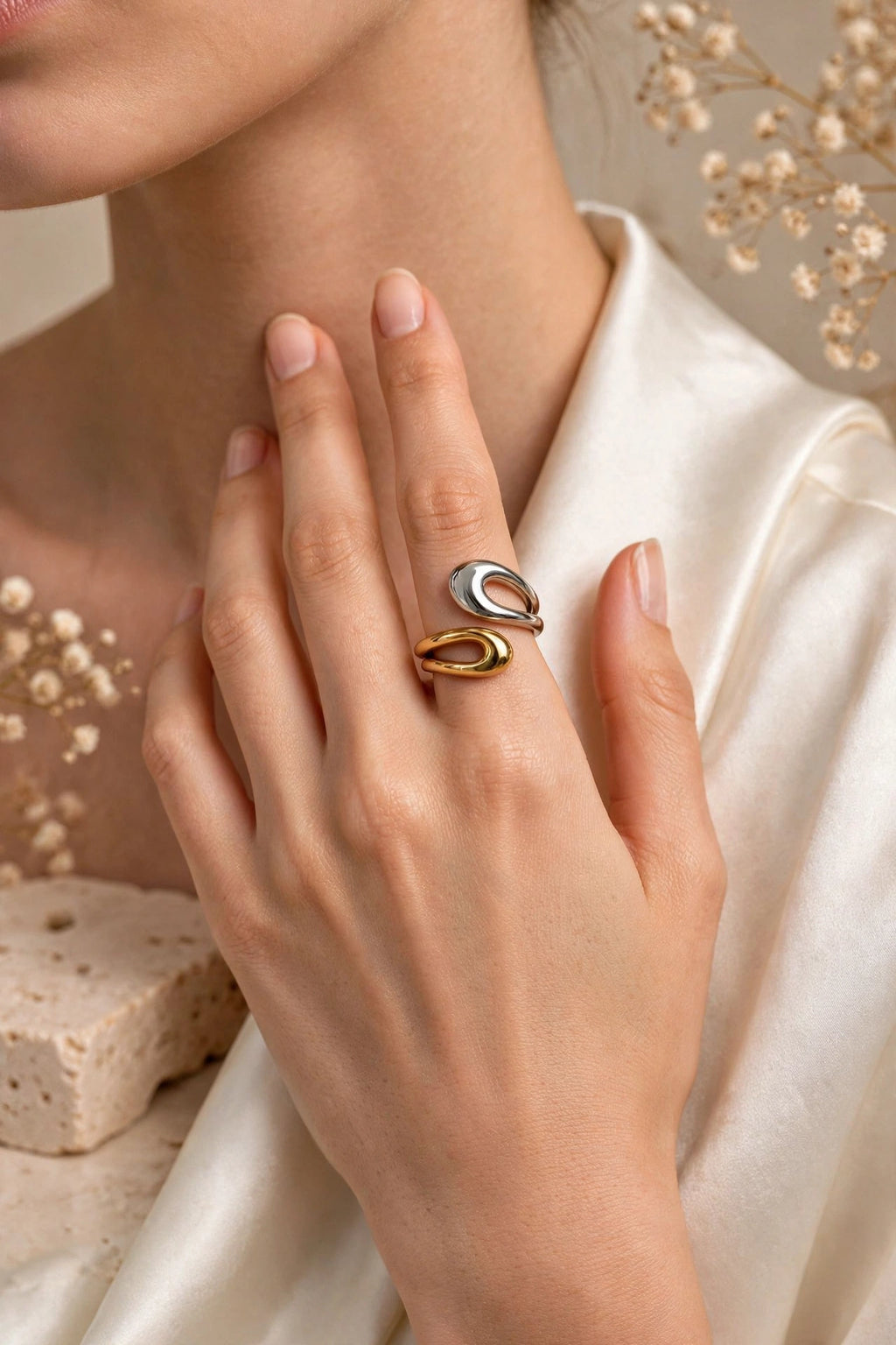 Two-Tone Open Loop Bypass Ring