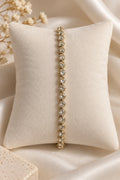 Crystal Round-Cut Tennis Bracelet