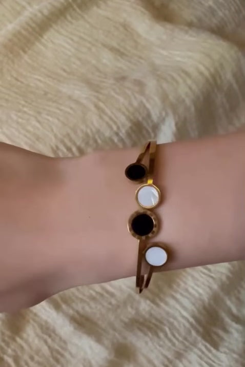 Duo Disc Bangle