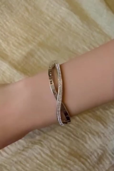 Roman Crossover Bangle