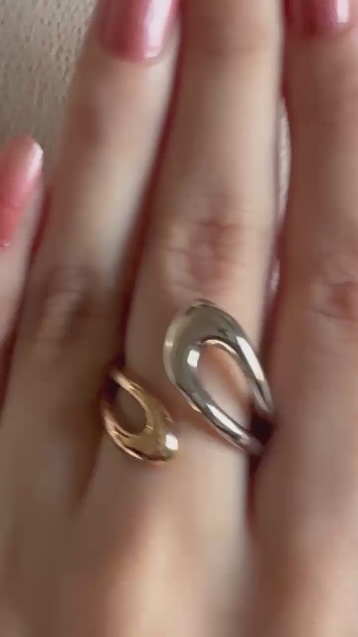 Two-Tone Open Loop Bypass Ring