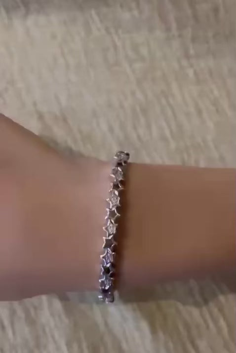 Star Pave Bangle